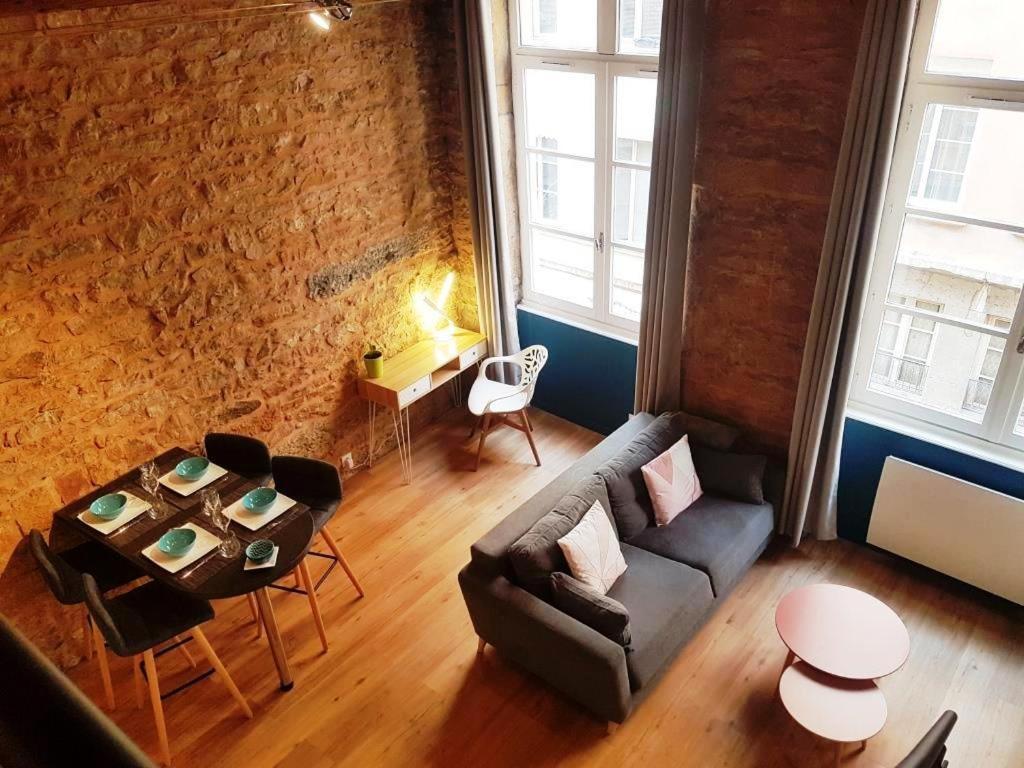 Charmant Appartement Style Canut Pentes Croix Rousse 리옹 외부 사진