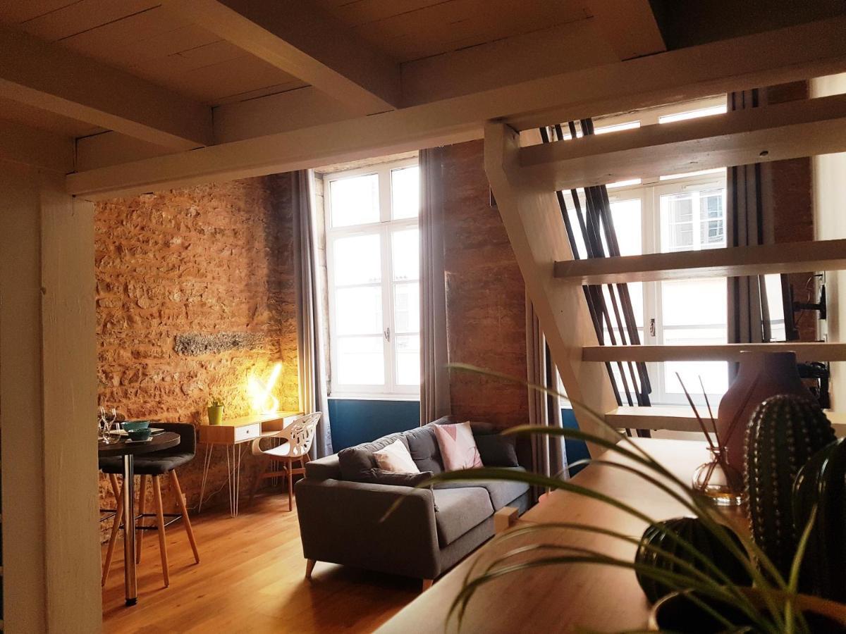 Charmant Appartement Style Canut Pentes Croix Rousse 리옹 외부 사진